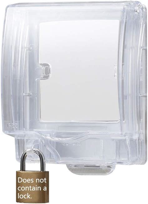 electrical socket box cover|protective covers for electrical outlets.